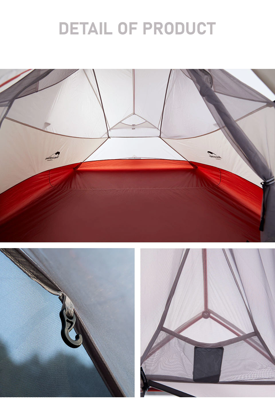 Cheap Goat Tents  Cloud Up 1 2 3 Tent Ultralight Professional Self Standing 20D Nylon With Free Mat for Outdoor Camping Hiking Tents 